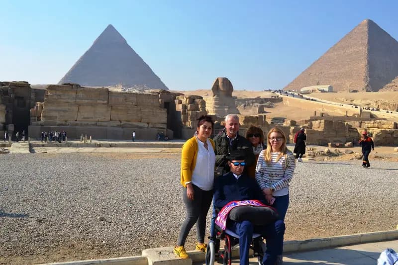 Turismo Accesible en Egipto para usuarios de silla de ruedas