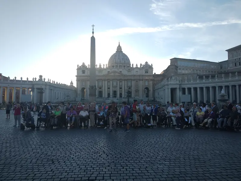 Viaje en grupo a Roma en silla de ruedas