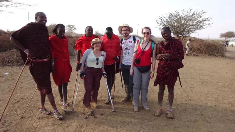 Safari para personas con discapacidad en Kenia