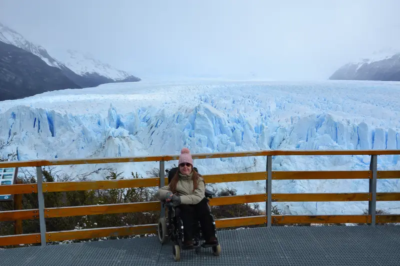 Glaciar Perito Moreno en silla de ruedas, Turismo accesible en Argentina