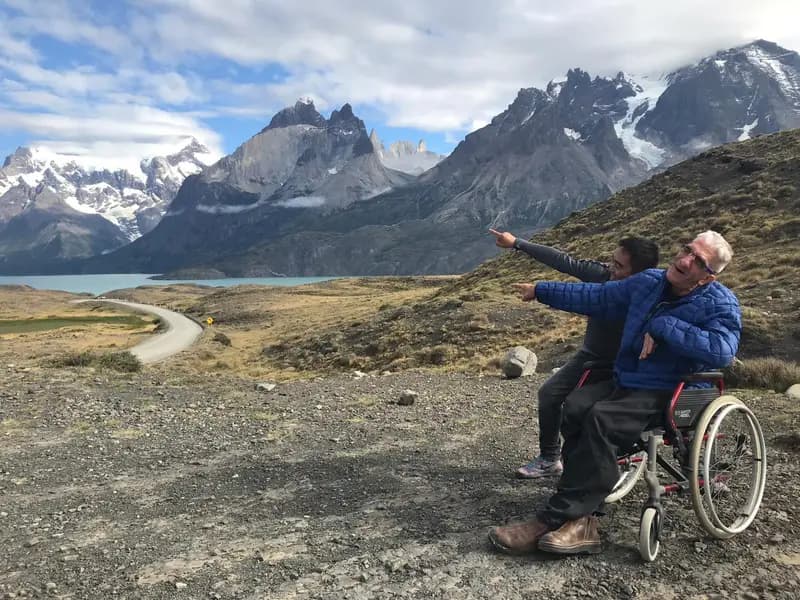 Argentina en silla de ruedas para personas con discapacidad