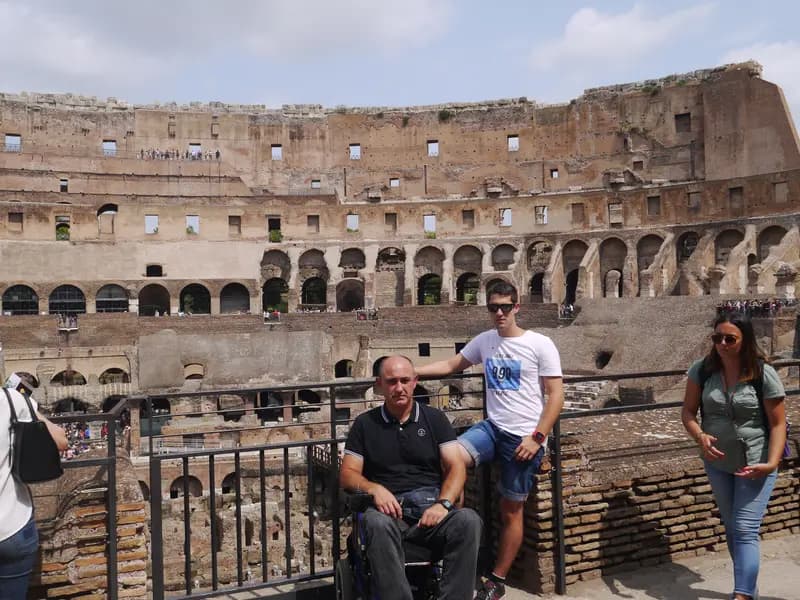 Turismo accesible en Roma en silla de ruedas