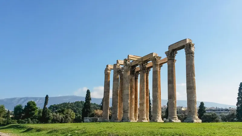 Foto del Templo de Zeus Olímpico